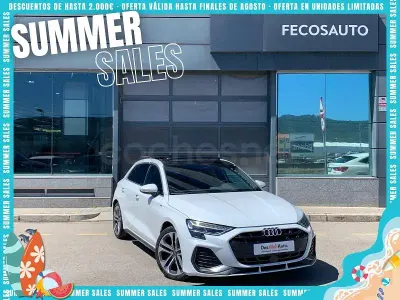 Usado Audi A3 S-Line 150 CV (110 kW) 2025 Blanco Berlina