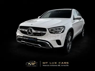 Usado Mercedes GLC300e 320 CV (235 kW) 2021 Blanco SUV