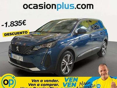 Usado Peugeot 5008 Allure 131 CV (96 kW) 2021 Azul SUV
