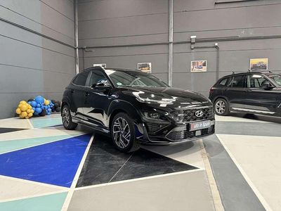 Usado Hyundai Kona Style 199 CV (146 kW) 2022 Negro SUV