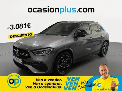 Usado Mercedes GLA200 150 CV (110 kW) 2020 Gris SUV