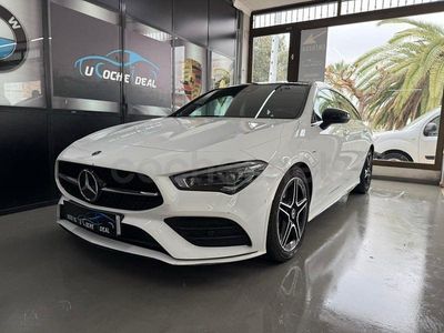 Usado Mercedes CLA200 Shooting Brake 150 CV (110 kW) 2021 Blanco Familiar