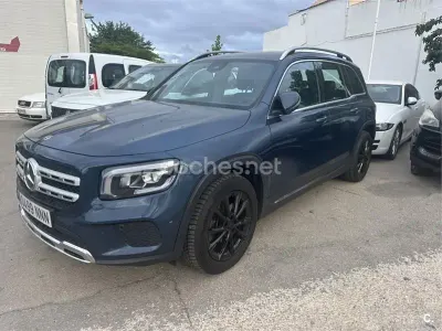 Usado Mercedes GLB200 150 CV (110 kW) 2021 Azul SUV