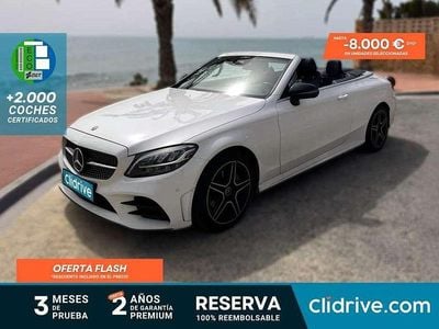 Blanco Usado 2018 Mercedes C200 Descapotable | 30.190 € (Precio justo)