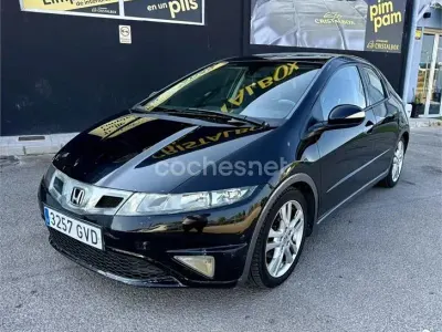 Usado Honda Civic Sport 140 CV (102 kW) 2010 Negro Berlina