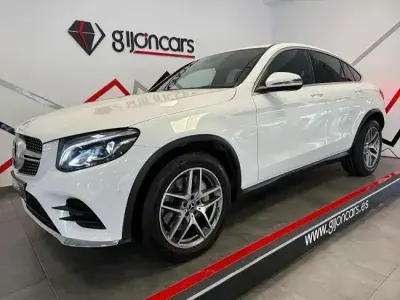 Usado Mercedes GLC250 211 CV (155 kW) 2018 Blanco Coupe
