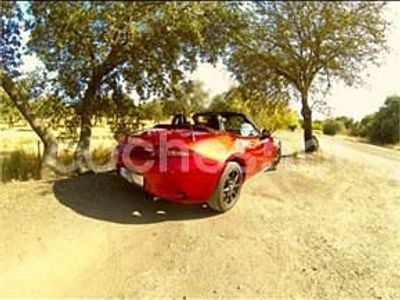 Rojo Usado 2015 Mazda MX5 Luxury Descapotable | 17.990 € (Buen precio)