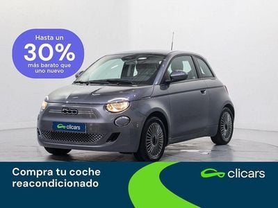 Usado Fiat 500e Icon 86 kW (118 CV) 2021 Gris Berlina