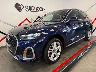 Usado Audi Q5 Advanced Plus 204 CV (150 kW) 2020 Azul SUV