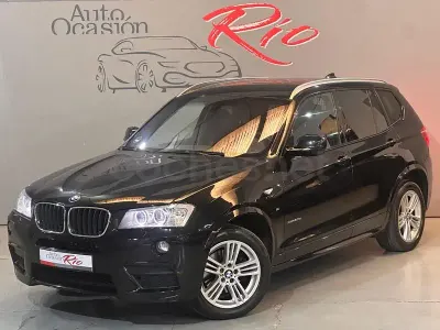 Usado BMW X3 184 CV (135 kW) 2012 Negro SUV