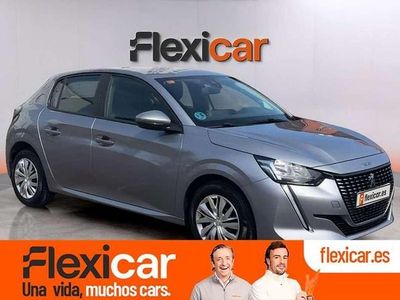 Usado Peugeot 208 Active 101 CV (74 kW) 2021 Gris Utilitario