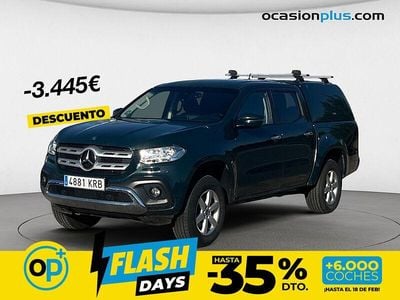 Usado Mercedes X250 190 CV (139 kW) 2018 Verde Recogida