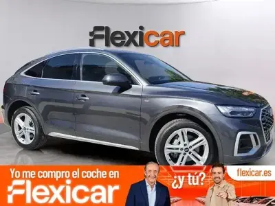 Usado Audi Q5 S-Line 204 CV (150 kW) 2022 Gris SUV