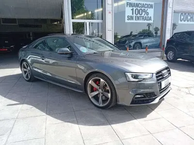 Usado Audi A5 S-Line 245 CV (180 kW) 2015 Gris Coupe