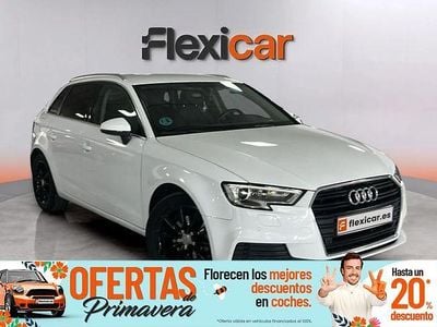 Usado Audi A3 150 CV (110 kW) 2018 Blanco Berlina
