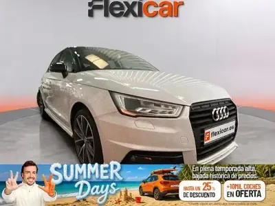 Usado Audi A1 Sportback 90 CV (66 kW) 2015 Blanco Utilitario
