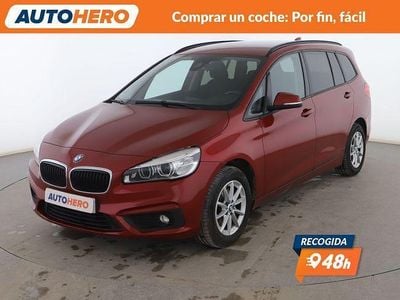Rojo Usado 2016 BMW 218 Gran Tourer Monovolumen | 15.299 € (Precio justo)