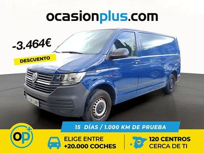Usado VW Transporter 110 CV (80 kW) 2021 Azul Van