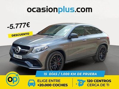 Usado Mercedes S63 AMG AMG 585 CV (430 kW) 2017 Gris Coupe