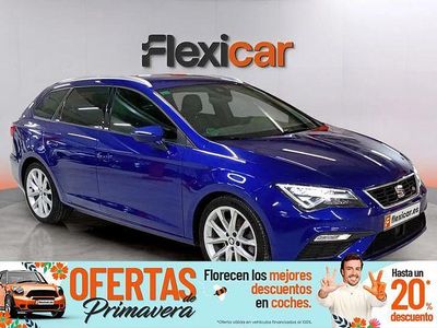 Usado Seat Leon FR 150 CV (110 kW) 2020 Azul