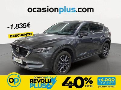 Usado Mazda CX-5 175 CV (128 kW) 2017 Gris SUV