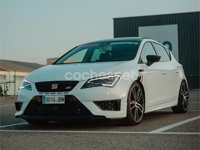 Usado Seat Leon FR 180 CV (132 kW) 2014 Blanco Berlina