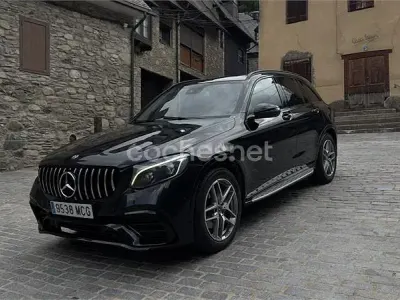 Usado Mercedes GLC250 AMG line 204 CV (150 kW) 2017 Negro SUV