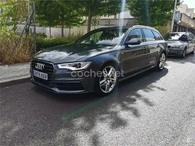 Usado Audi A6 310 CV (228 kW) 2014 Negro Familiar