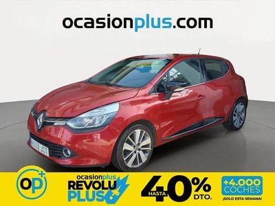 Usado Renault Clio IV Dynamique 90 CV (66 kW) 2015 Rojo Utilitario