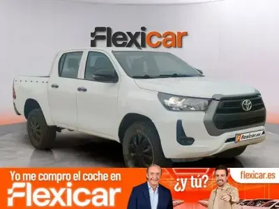 Usado Toyota HiLux 150 CV (110 kW) 2021 Blanco Pickup/Camioneta