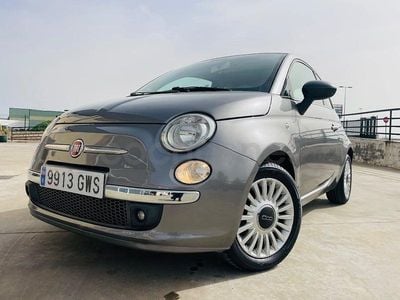 Usado Fiat 500 Lounge 69 CV (50 kW) 2010 Gris / plata Berlina