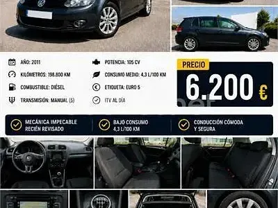 Usado VW Golf VI