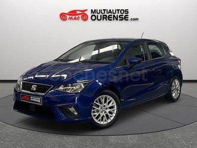 Usado Seat Ibiza Style 95 CV (69 kW) 2017 Azul Berlina