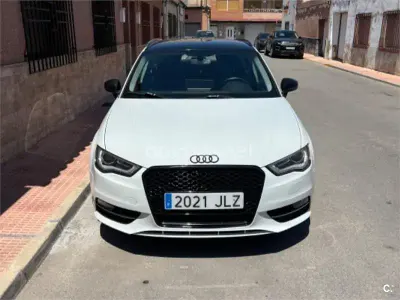 Usado Audi A3 Sport 110 CV (80 kW) 2016 Blanco Berlina