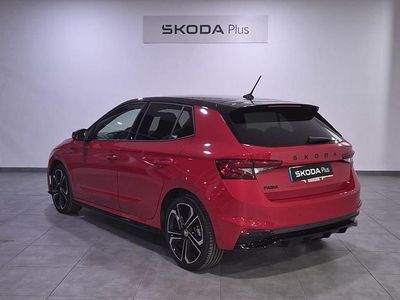 Usado Skoda Fabia Monte Carlo 150 CV (110 kW) 2024 Rojo Berlina