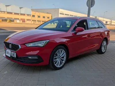 Usado Seat Leon ST XCELLENCE 205 CV (150 kW) 2021 Rojo Familiar