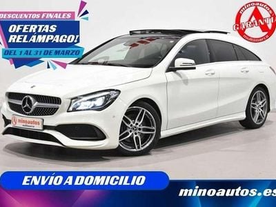 Usado Mercedes C220 AMG line 177 CV (130 kW) 2017 Blanco Familiar