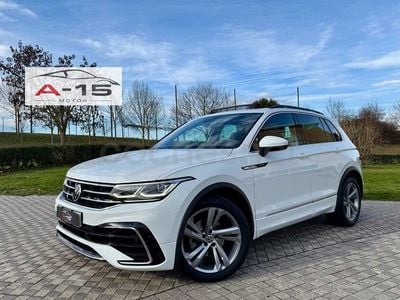 Käytetty VW Tiguan R-line 150 HP (110 kW) 2021 Valkoinen Katumaasturi