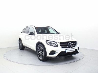 Usado Mercedes GLC250 AMG line 204 CV (150 kW) 2016 Blanco SUV
