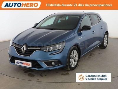 Usado Renault Mégane IV LIMITED 116 CV (85 kW) 2018 Azul Berlina