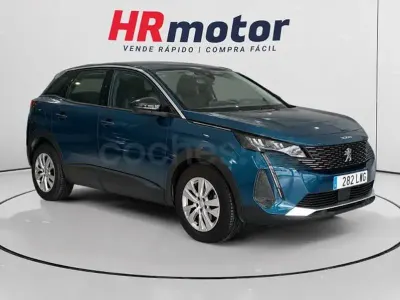 Usado Peugeot 3008 Active 130 CV (95 kW) 2022 Azul SUV