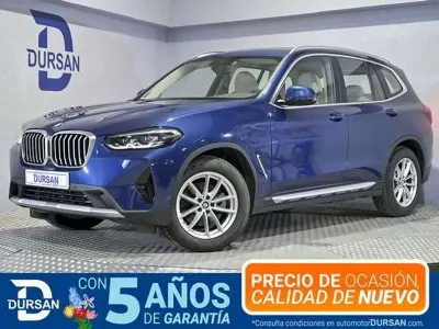 Brugt BMW X3 xLine 190 HK (139 kW) 2022 Blå SUV