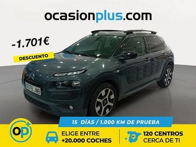 Usado Citroën C4 Cactus Feel 100 CV (73 kW) 2016 Gris Utilitario