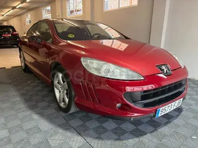 Usado Peugeot 407 Coupe 204 CV (150 kW) 2007 Rojo Coupe