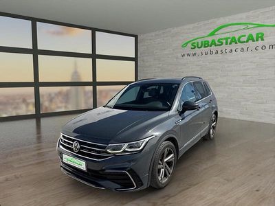Usado VW Tiguan R-line 150 CV (110 kW) 2022 Gris metalizado SUV