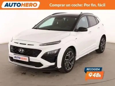 Usado Hyundai Kona N Line 120 CV (88 kW) 2021 Blanco SUV