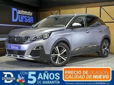 Usado Peugeot 3008 Allure 131 CV (96 kW) 2020 Gris SUV