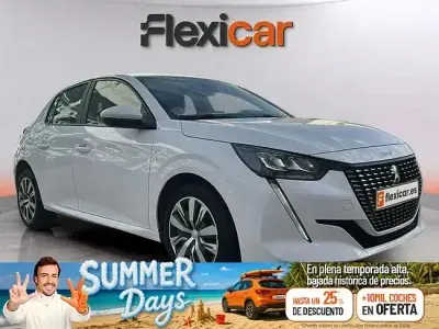 Usado Peugeot 208 Active 100 CV (73 kW) 2020 Blanco Utilitario