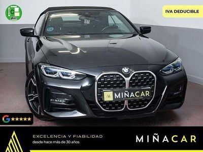 Usado BMW 420 184 CV (135 kW) 2022 Negro Descapotable