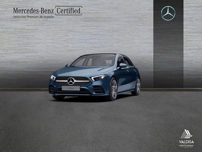 Usado Mercedes A200 AMG line 150 CV (110 kW) 2020 Azul